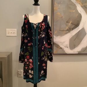 Chelsea & Violet cold shoulder dress